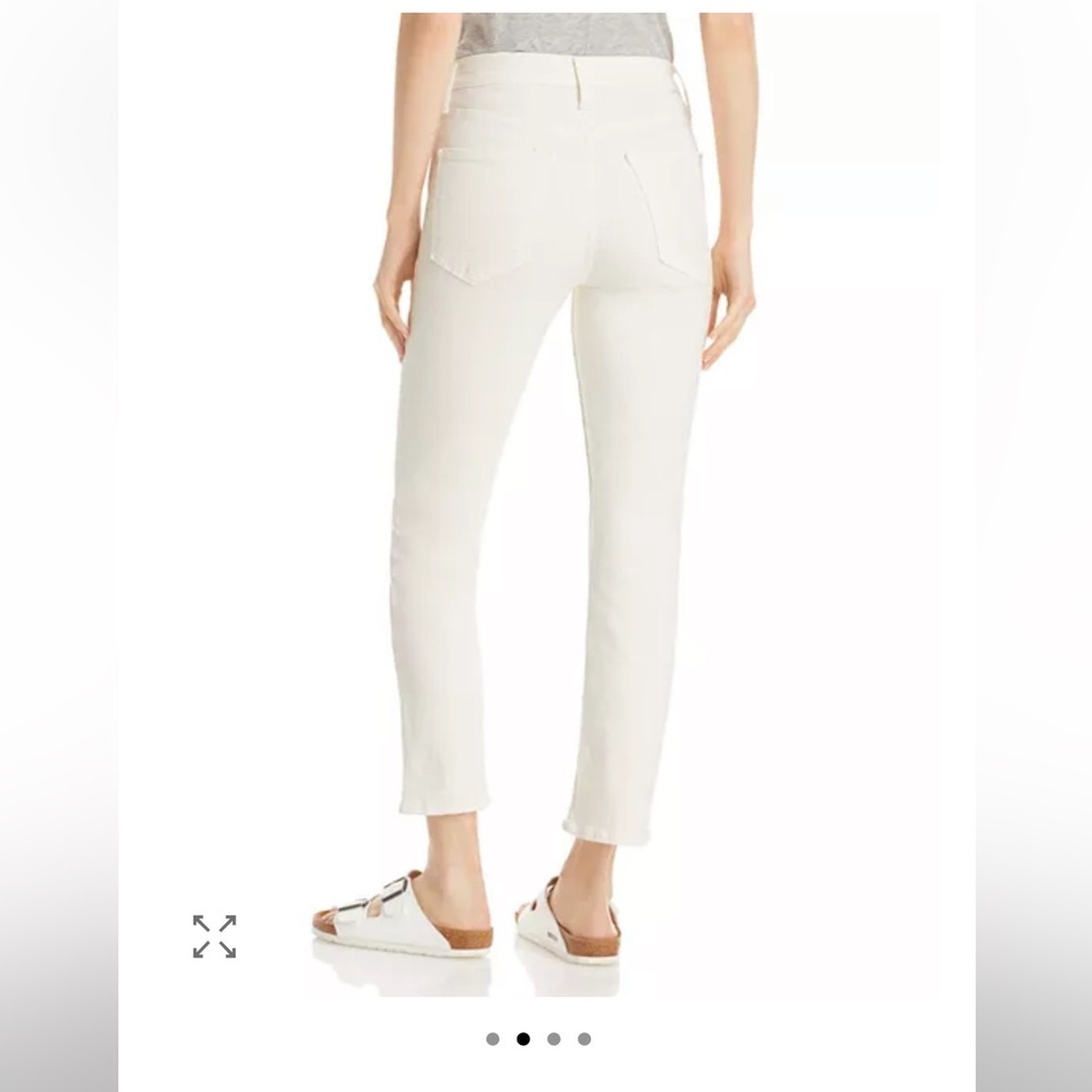 NWT The Tomcat Straight Ankle Jeans in Cream Puff Size 32